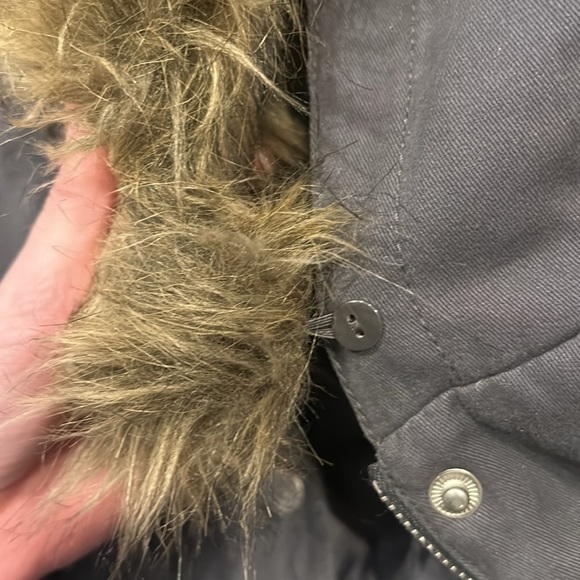 Women’s Small Grey Fur Jacket - Picture 4 of 12